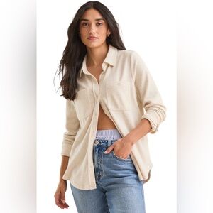 Altar’d State Womens XL Cardigan Sweater Skylar Flannel Oatmeal Button Down Long